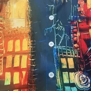 Women Shirt – Painting, Plus Size (1XL-5XL) | Printed | Comfortable Daily Wear