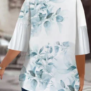 Women Shirt, Plus Size | Premium Fabric | Comfortable Daily Wear – SKU 1005009281650678