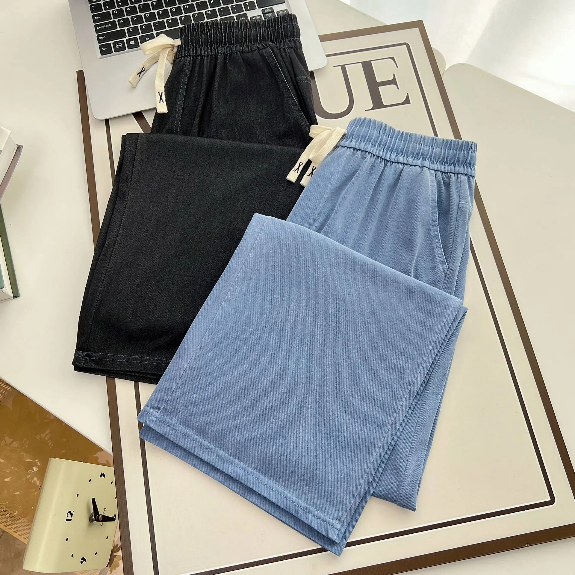 Women Pants – Straight, Comfort Fit | Denim, Plus Size | Comfort Fit for Everyday Use - Image 5