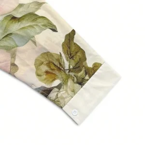 Women Shirt – Retro, Plus Size | Floral, Printed | Comfortable Daily Wear