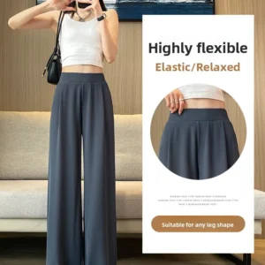 Women Pants – Waist, Comfort Fit | High Waist, Wide Leg | Comfort Fit for Everyday Use – SKU 1005009581177879