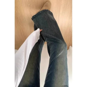 Women Pants – Retro, Cotton | Denim, High Waist | Comfort Fit for Everyday Use