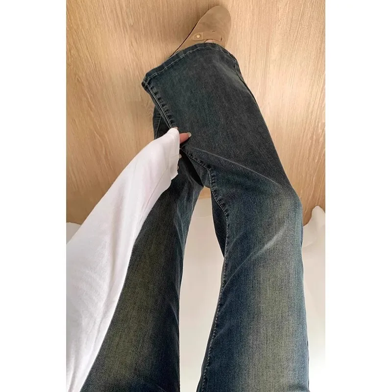 Women Pants – Retro, Cotton | Denim, High Waist | Comfort Fit for Everyday Use