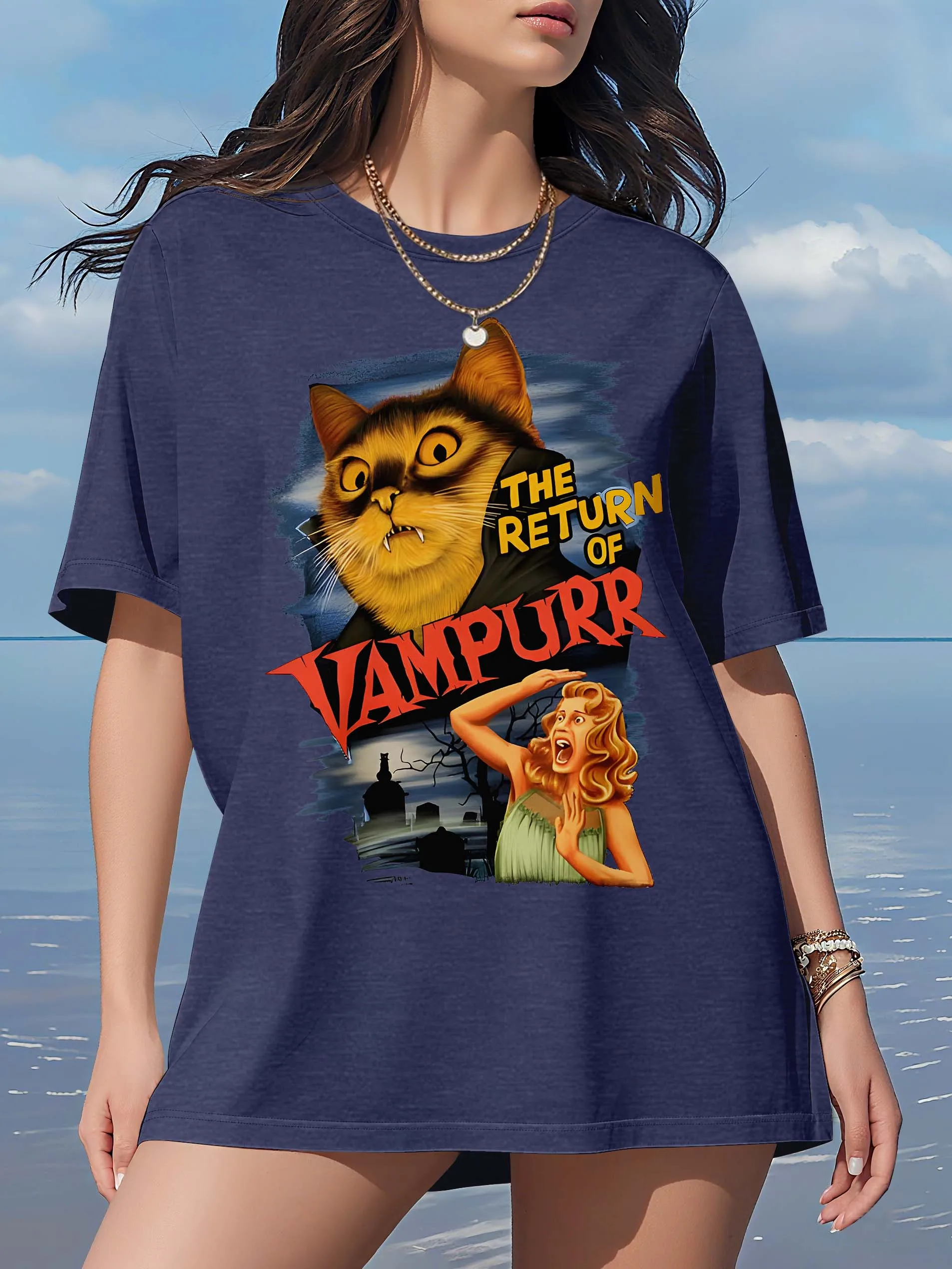 Women Shirt – Clothes, Plus Size | Printed | Comfortable Daily Wear - Image 6