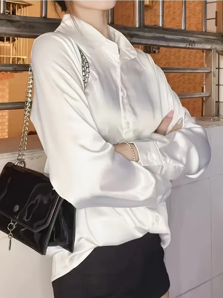 Women Shirt – Silk, Plus Size | Premium Fabric | Comfortable Daily Wear - Image 6