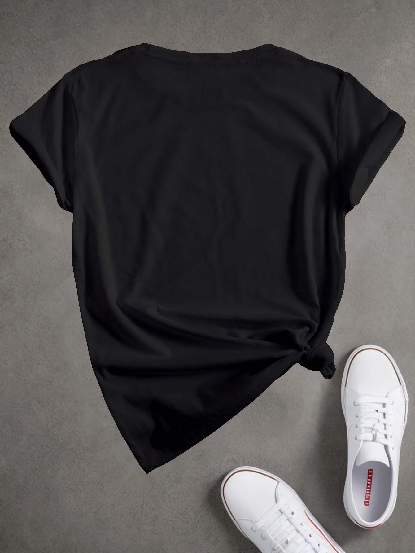 Women Shirt – T-shirt, Plus Size | Printed, Breathable | Comfortable Daily Wear – SKU 1005009768262754 - Image 2