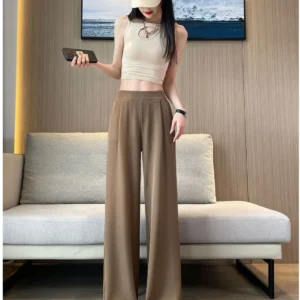 Women Pants – Sense, Comfort Fit | High Waist, Wide Leg | Comfort Fit for Everyday Use