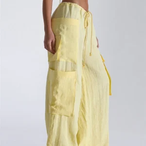 Women Pants – Cargo, Comfort Fit | Elastic Waist, Wide Leg | Comfort Fit for Everyday Use – SKU 1005009474575658