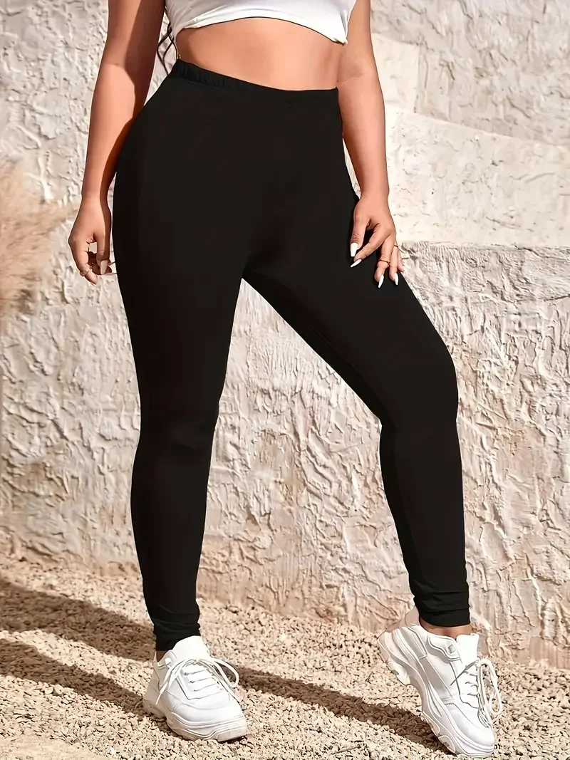 Women Pants – Black, Plus Size | Stretch Fit | Comfort Fit for Everyday Use