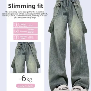 Women Pants – Retro, Comfort Fit | High Waist, Wide Leg | Comfort Fit for Everyday Use