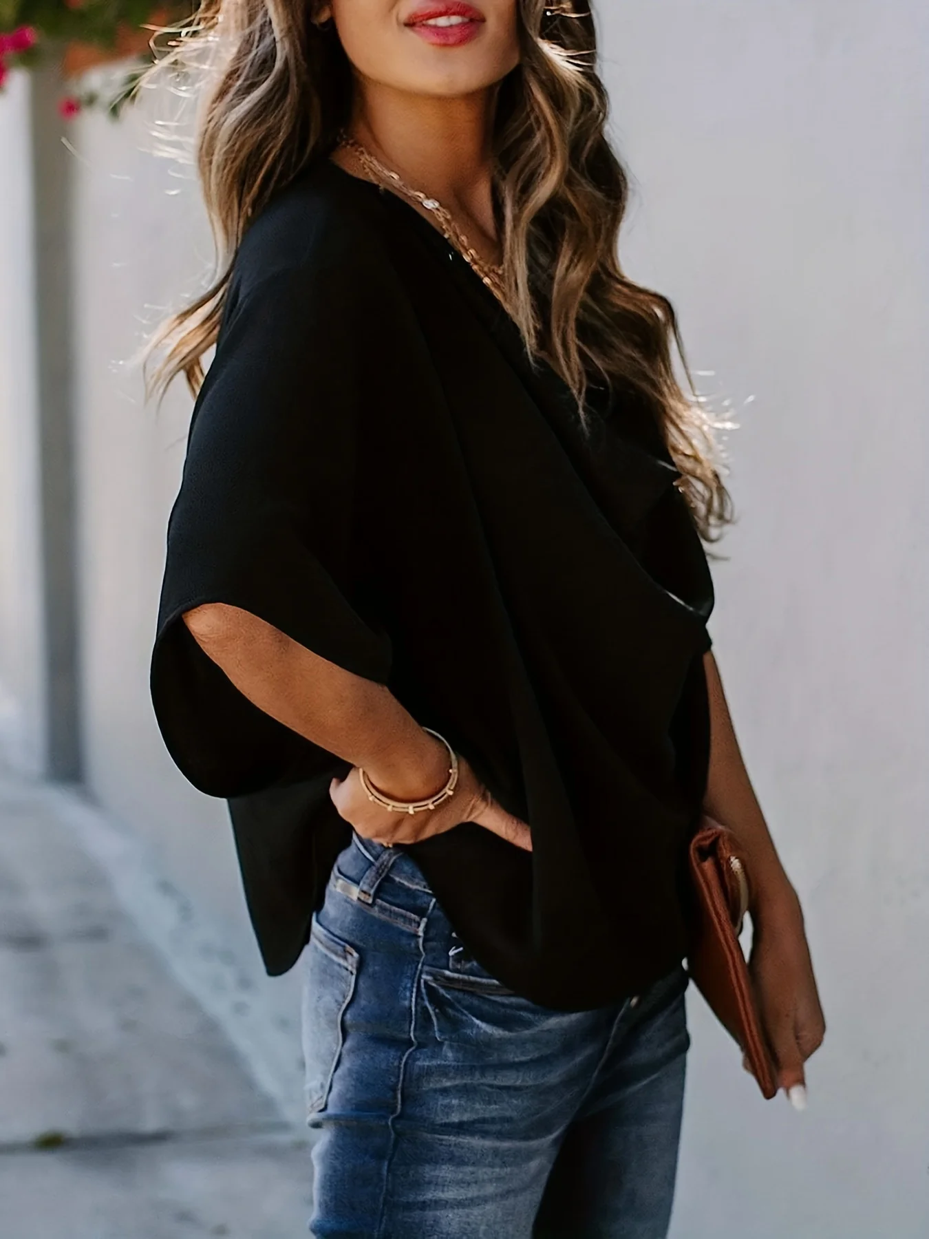 Women Shirt – Woven, Plus Size | Premium Fabric | Comfortable Daily Wear – SKU 1005009819122601 - Image 2