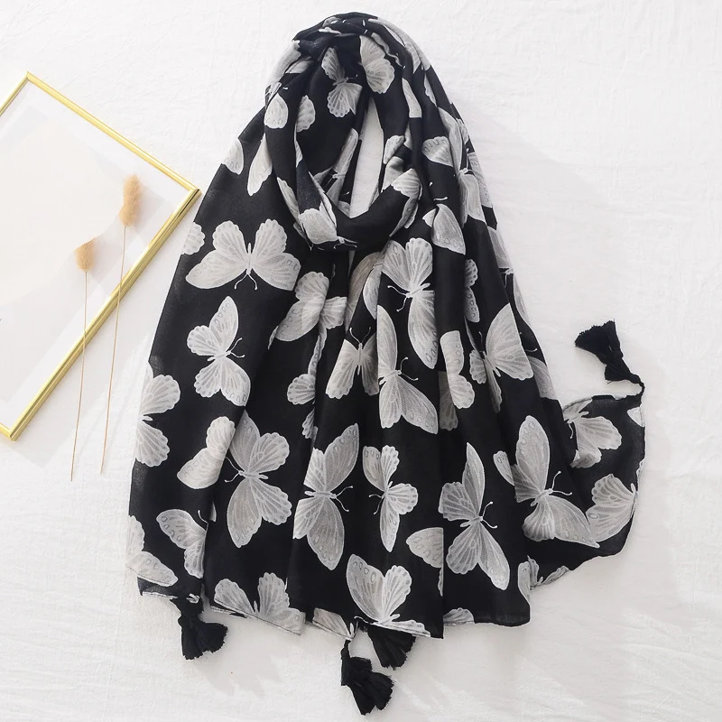 Women Scarf – Floral | Premium Fabric | Soft Fabric for All Seasons - Image 4