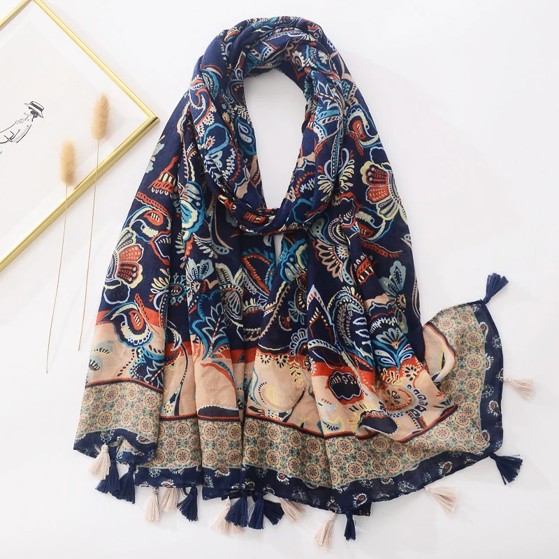 Women Scarf – Floral | Premium Fabric | Soft Fabric for All Seasons