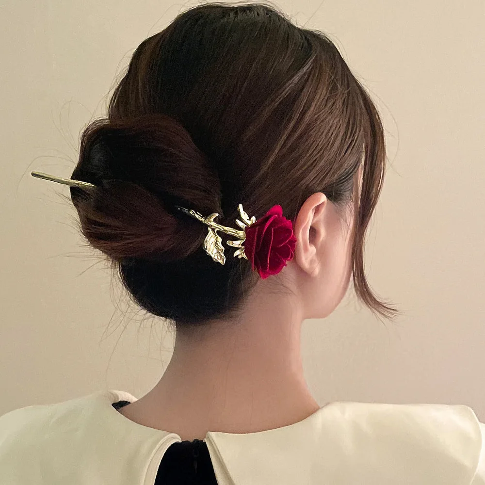 Women Hair Pin – Cute, Floral | Premium Finish | Elegant Styling for Daily Looks